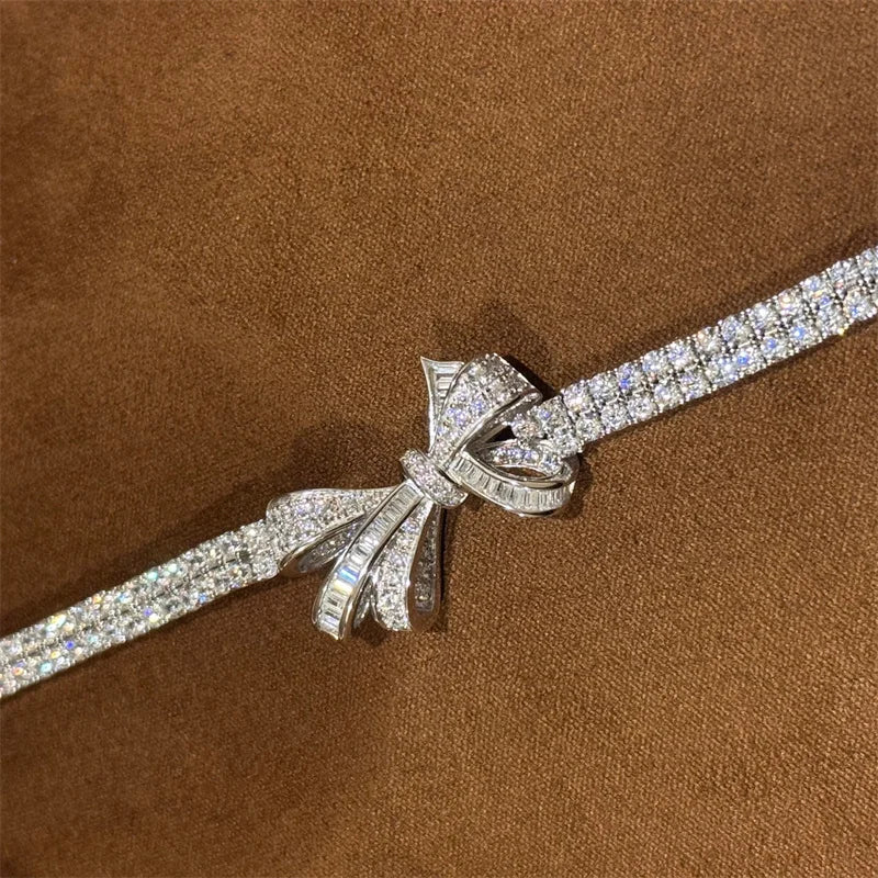 S925 Sterling AAA Cubic Zirconia Bracelet