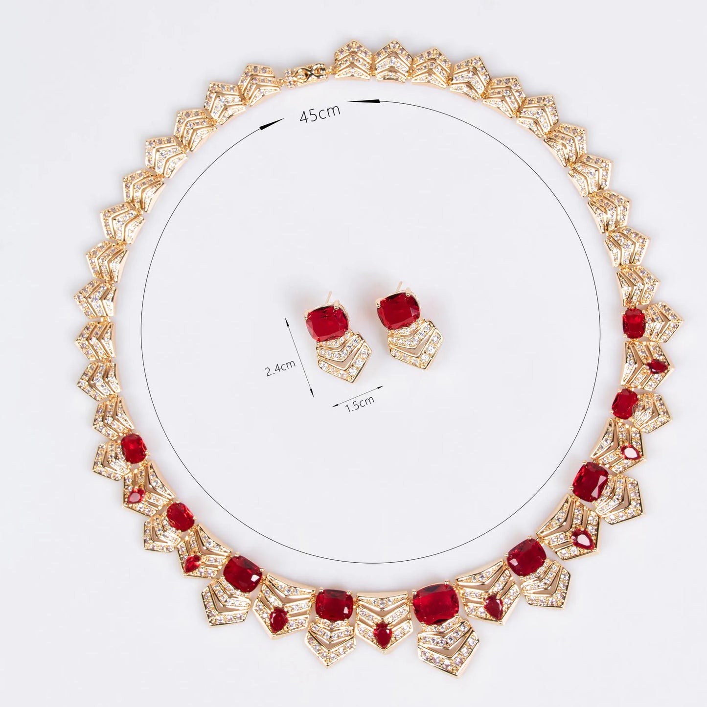 Stunningly Gorgeous Zirconia Set