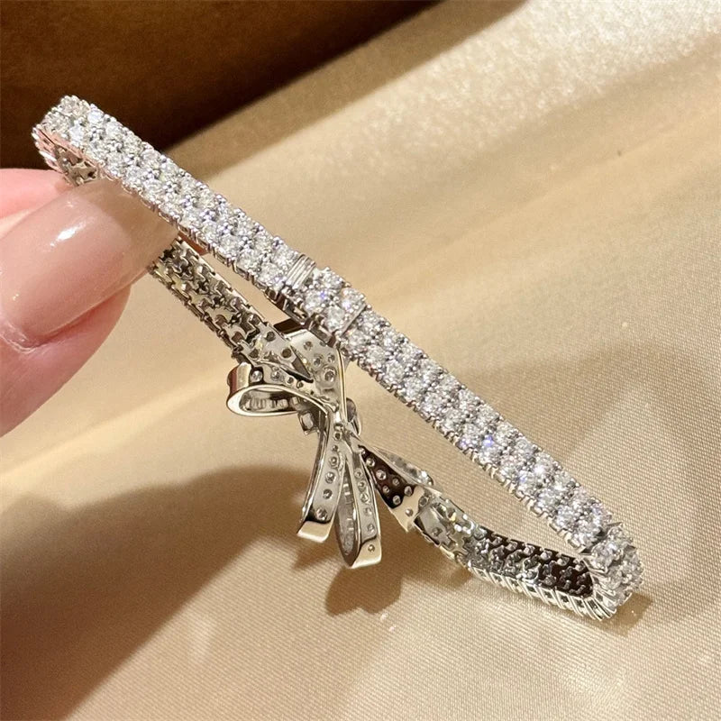 S925 Sterling AAA Cubic Zirconia Bracelet