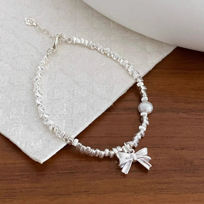 925 Sterling Silver Zircon Love Heart Bracelet