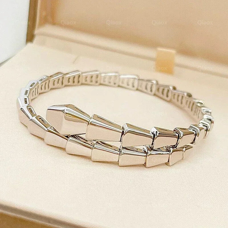 S925 Snake Bone Bracelet
