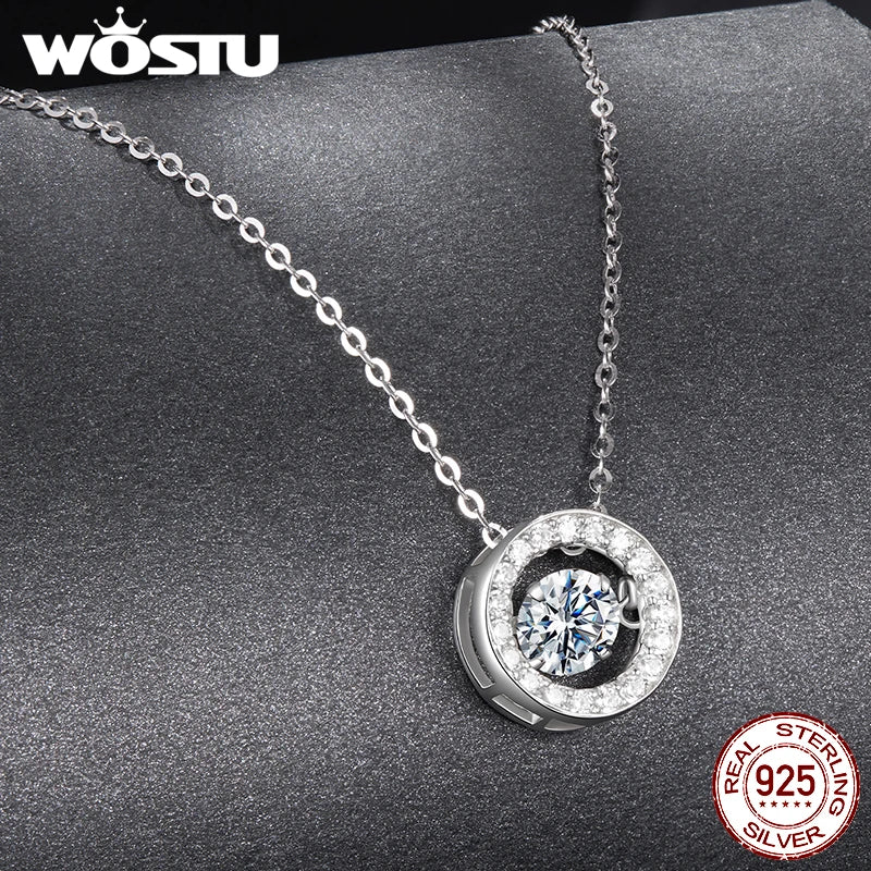 Lab Grown Moissanite Necklace