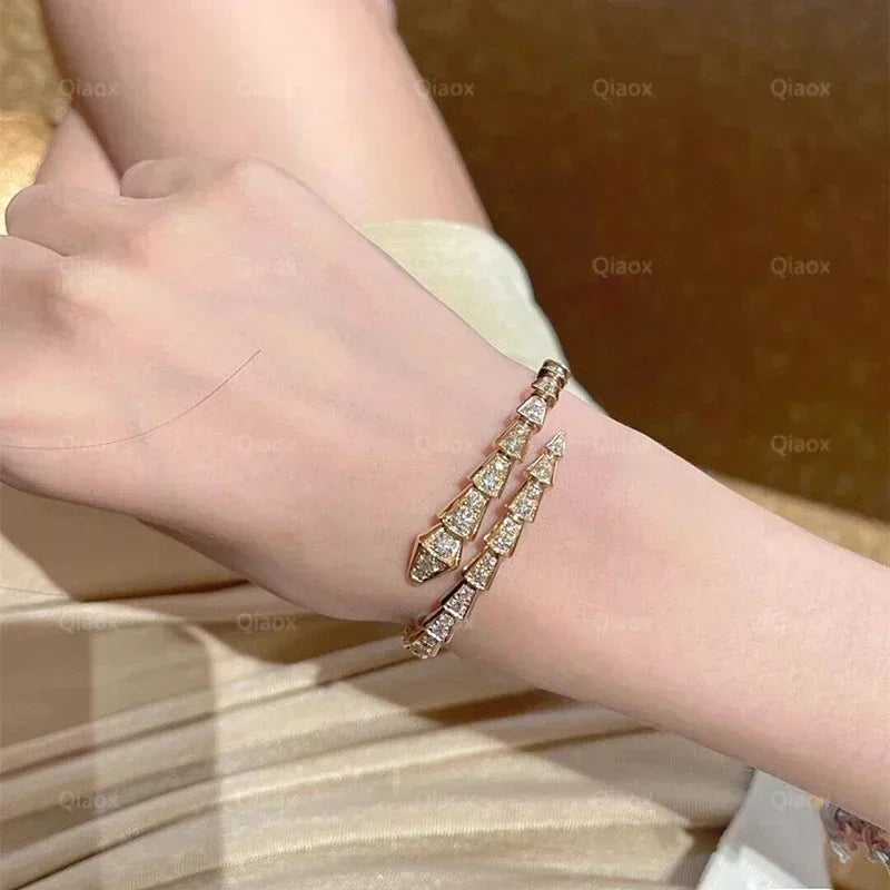 S925 Snake Bone Bracelet