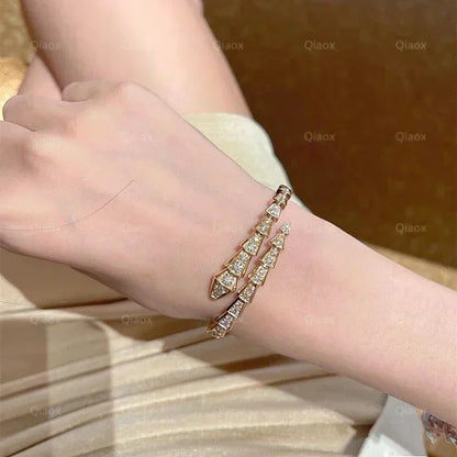 S925 Snake Bone Bracelet