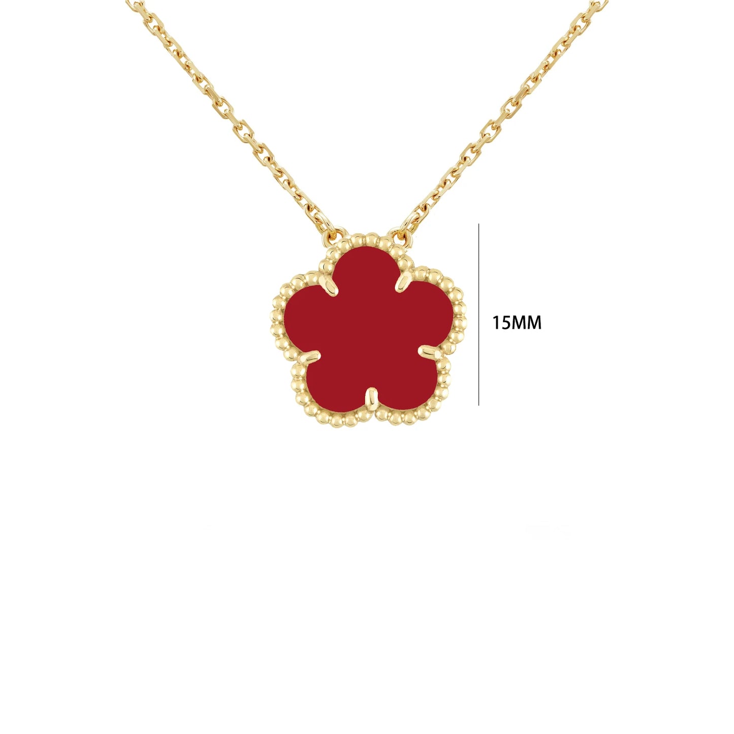 Classic simple Clover pendant necklace