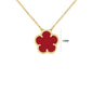 Classic simple Clover pendant necklace