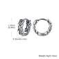 Vintage Totem Hoop Earrings