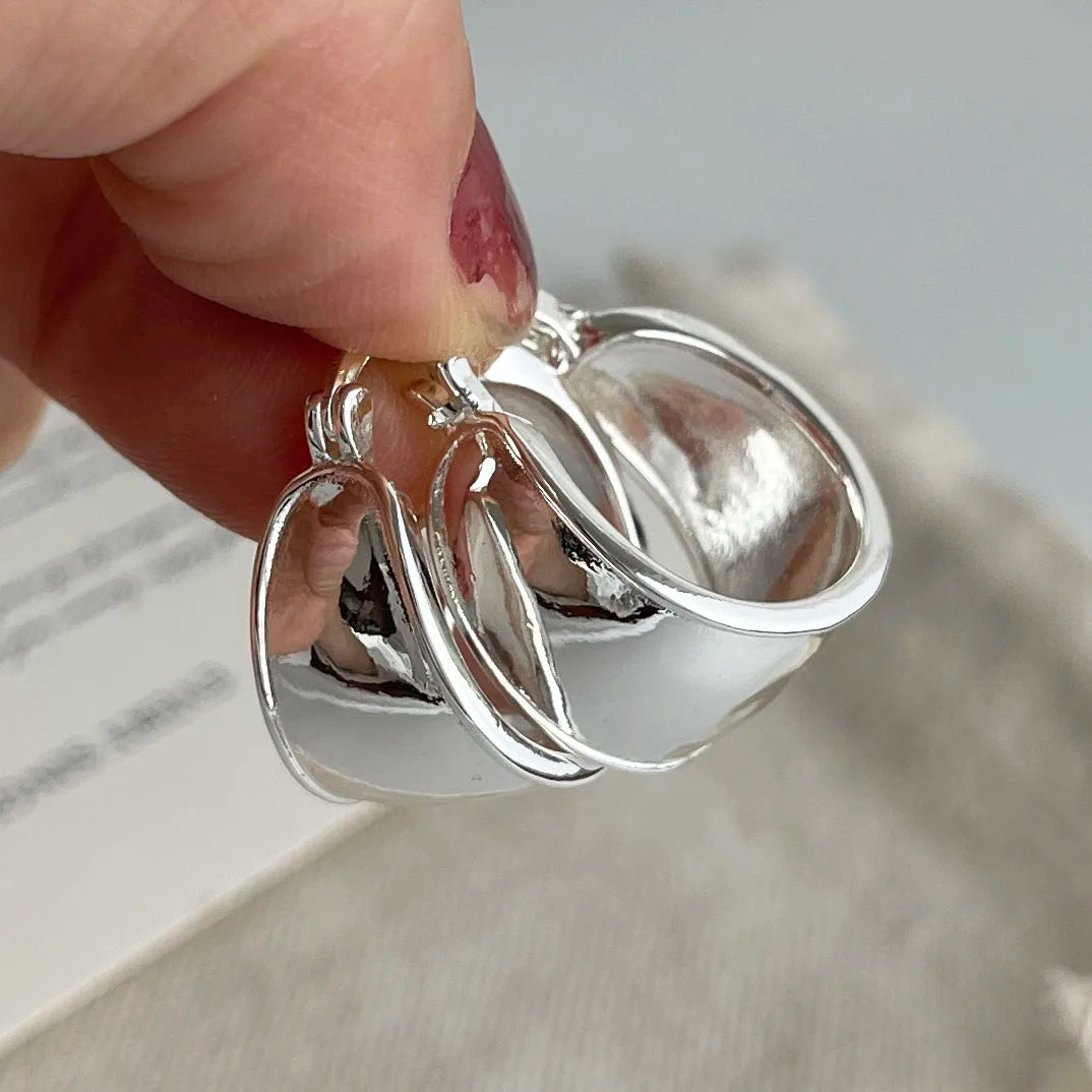 925 Sterling Silver Trendy Earrings