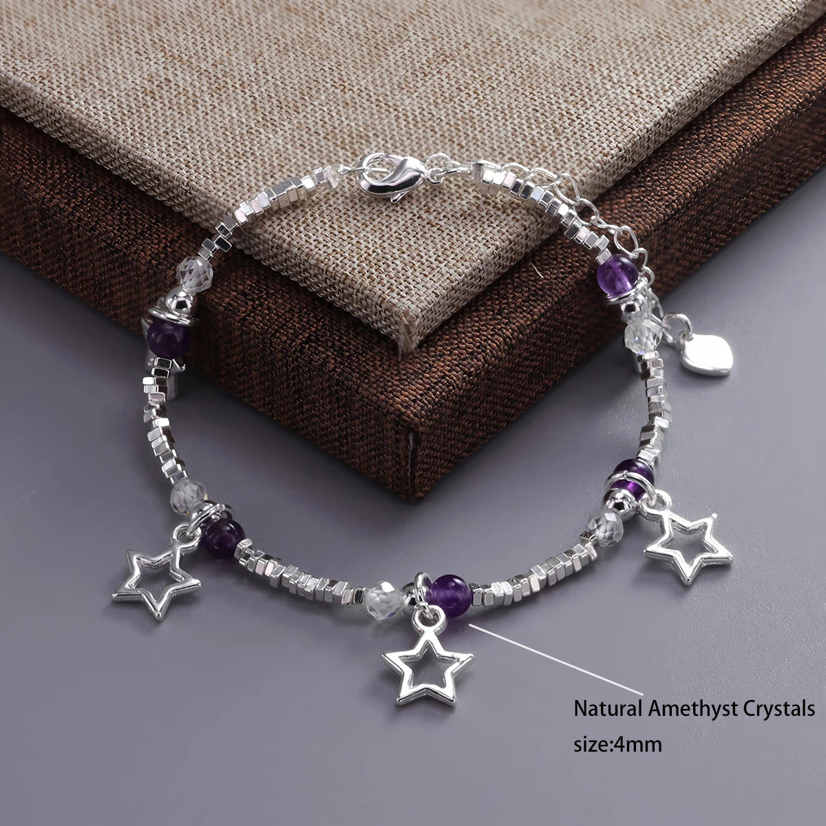 925 Sterling Silver Butterfly Bracelet