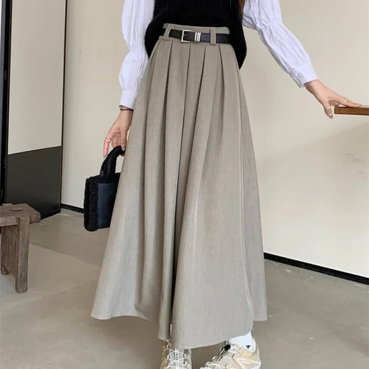 Korean Large Swing Type Skirt