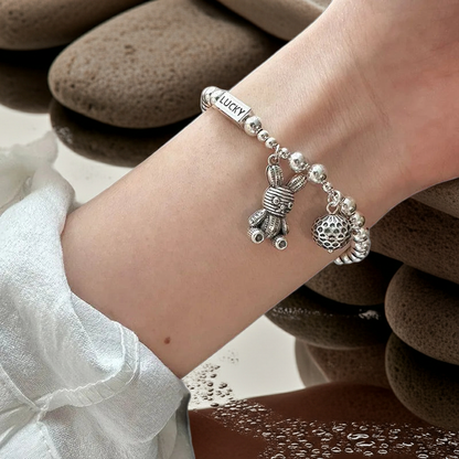 S925 Bracelets with Bear Charm