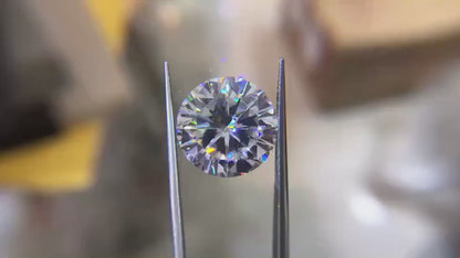 100% Real Moissanite Certified Lab Grown Diamond